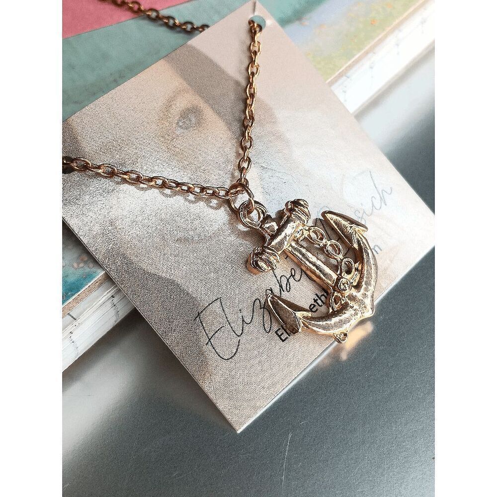 Ladies Anchor Necklace - Perfect for Layering - Picture 7 of 7